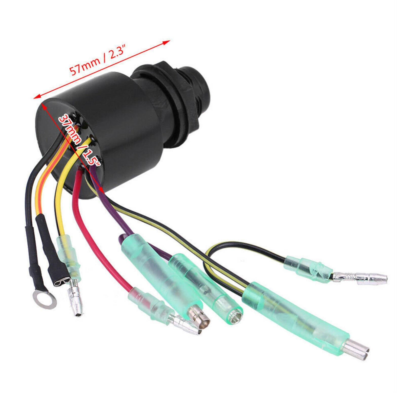 Ignition Key Switch Boat Part Fit for Mercury Outboard Motors Remote Control Box
