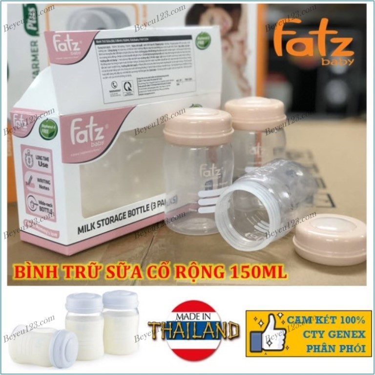 Bình trữ sữa 150ml Fatzbaby FB0120NX