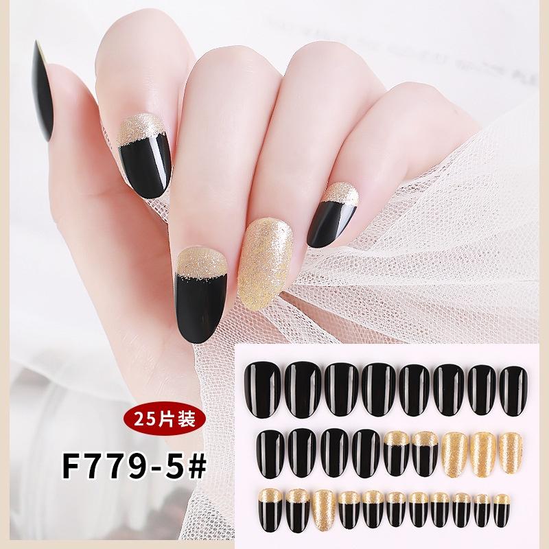 Nail box set 24 móng úp thiết kế Pinpai x Yapas kèm full dụng cụ làm móng, Nailbox Pinpai móng giả cá nhân