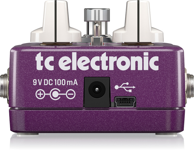 Stompboxes Ghita TC ELECTRONIC VORTEX FLANGER - thiết bị xử lý âm thanh Guitar-Hàng Chính Hãng