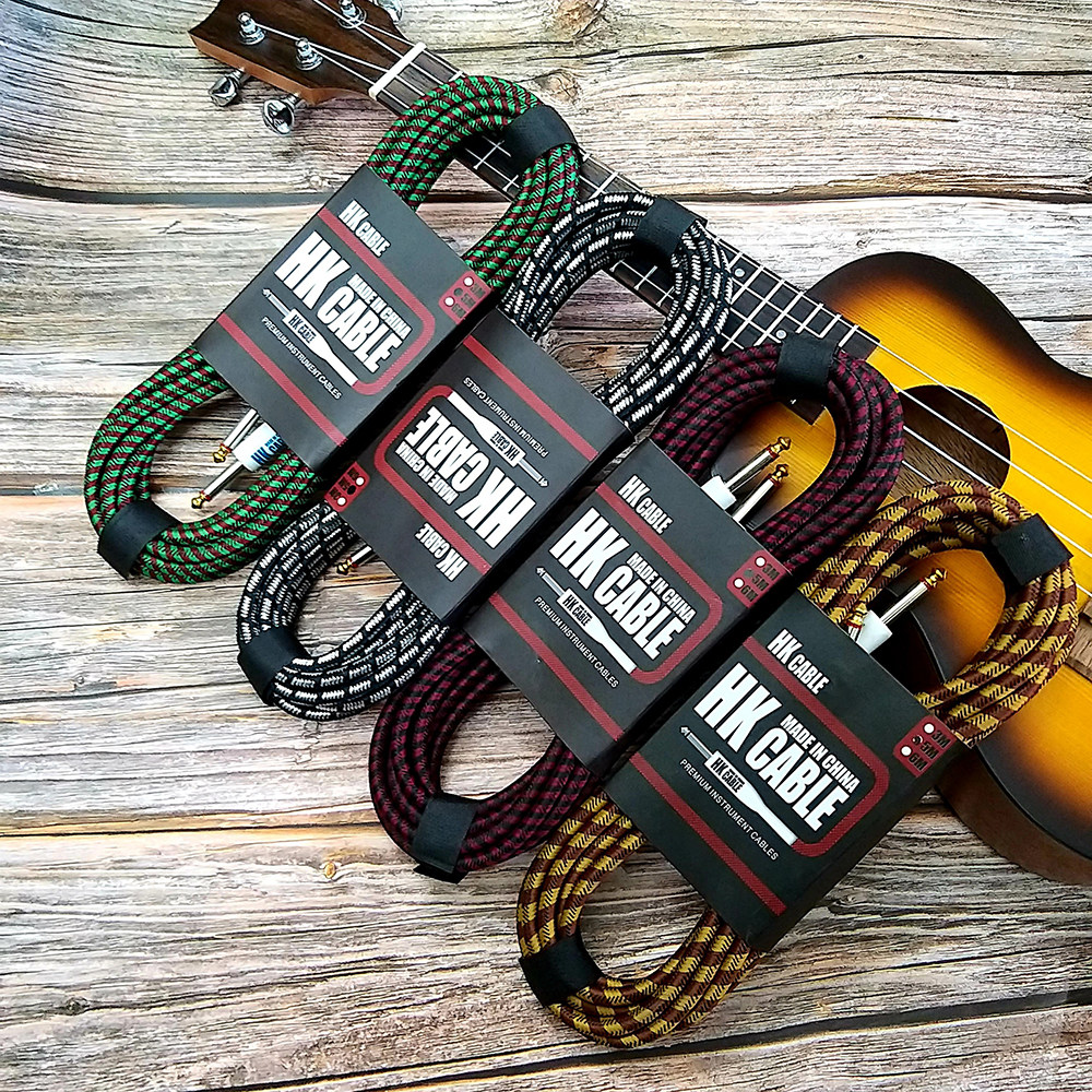 Dây kết nối tín hiệu Guitar HK cable TH01 -Giao màu ngẫu nhiên