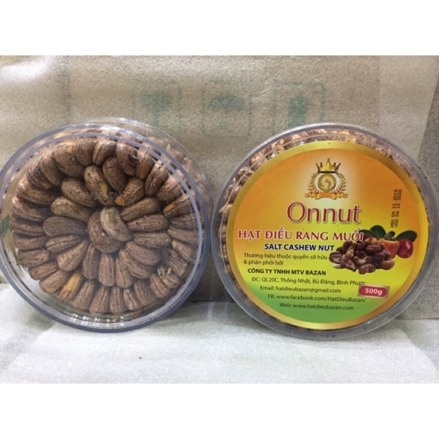 500gr Hạt Điều Rang Muối