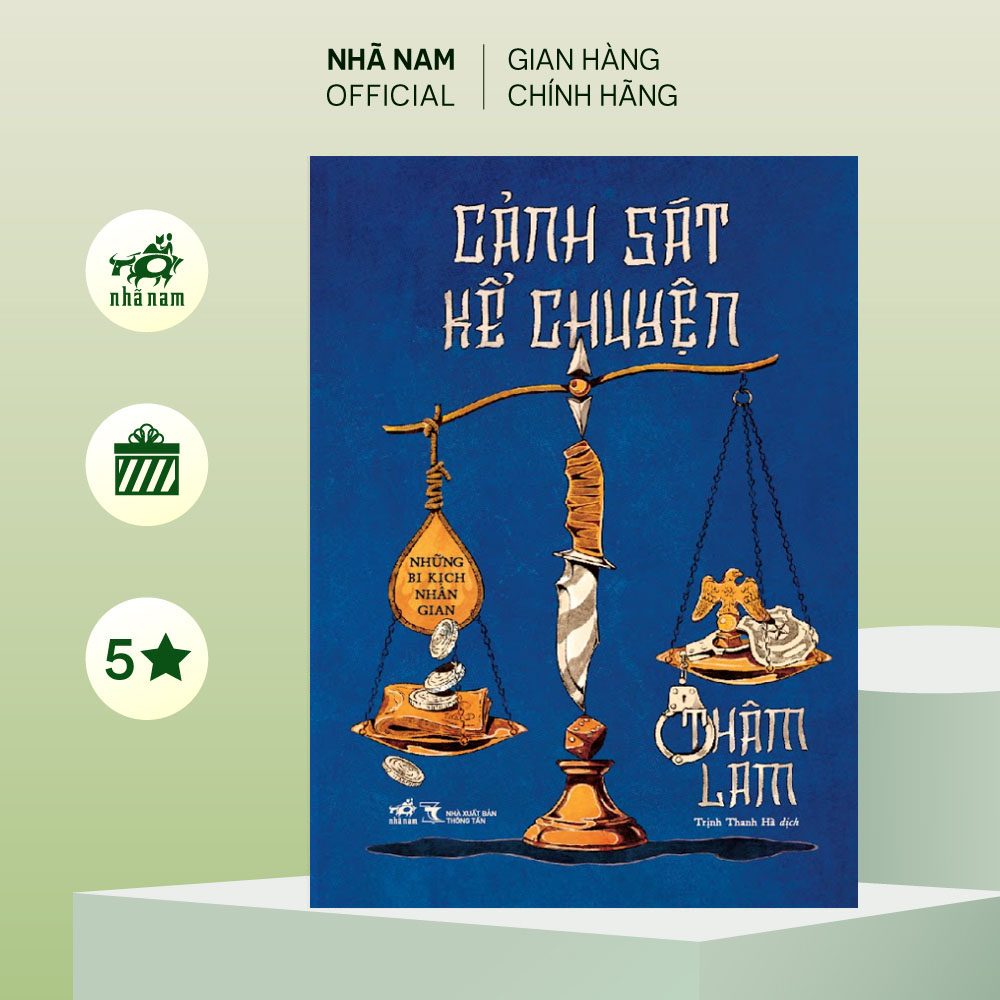 Sách - Cảnh sát kể chuyện (Thâm Lam) (Nhã Nam Official)