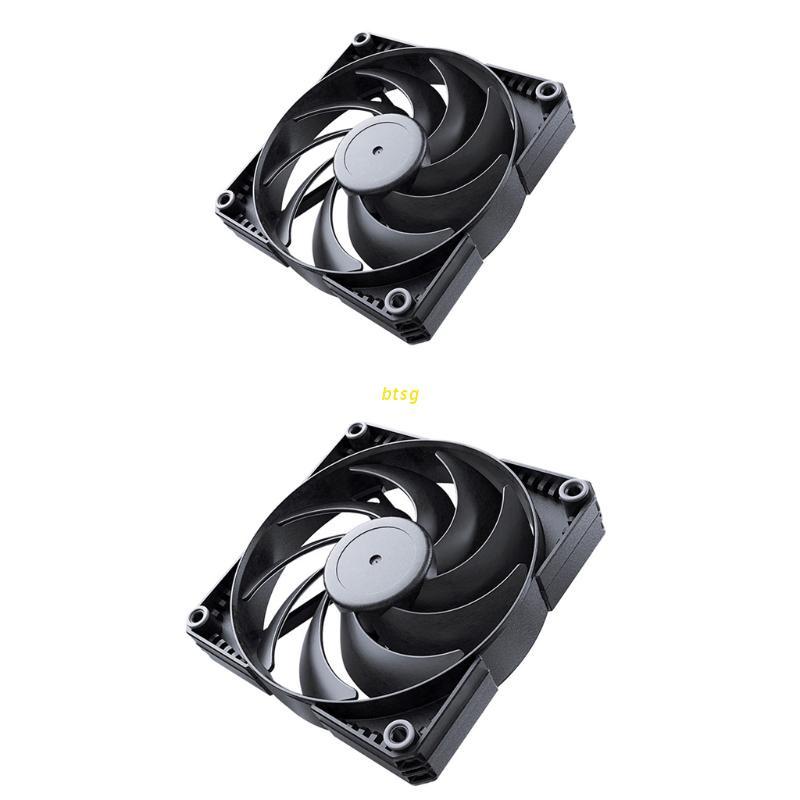 Quạt Tản Nhiệt Màu Đen Khung Đen 9 Cánh 4 Pin & Quạt Tản Nhiệt