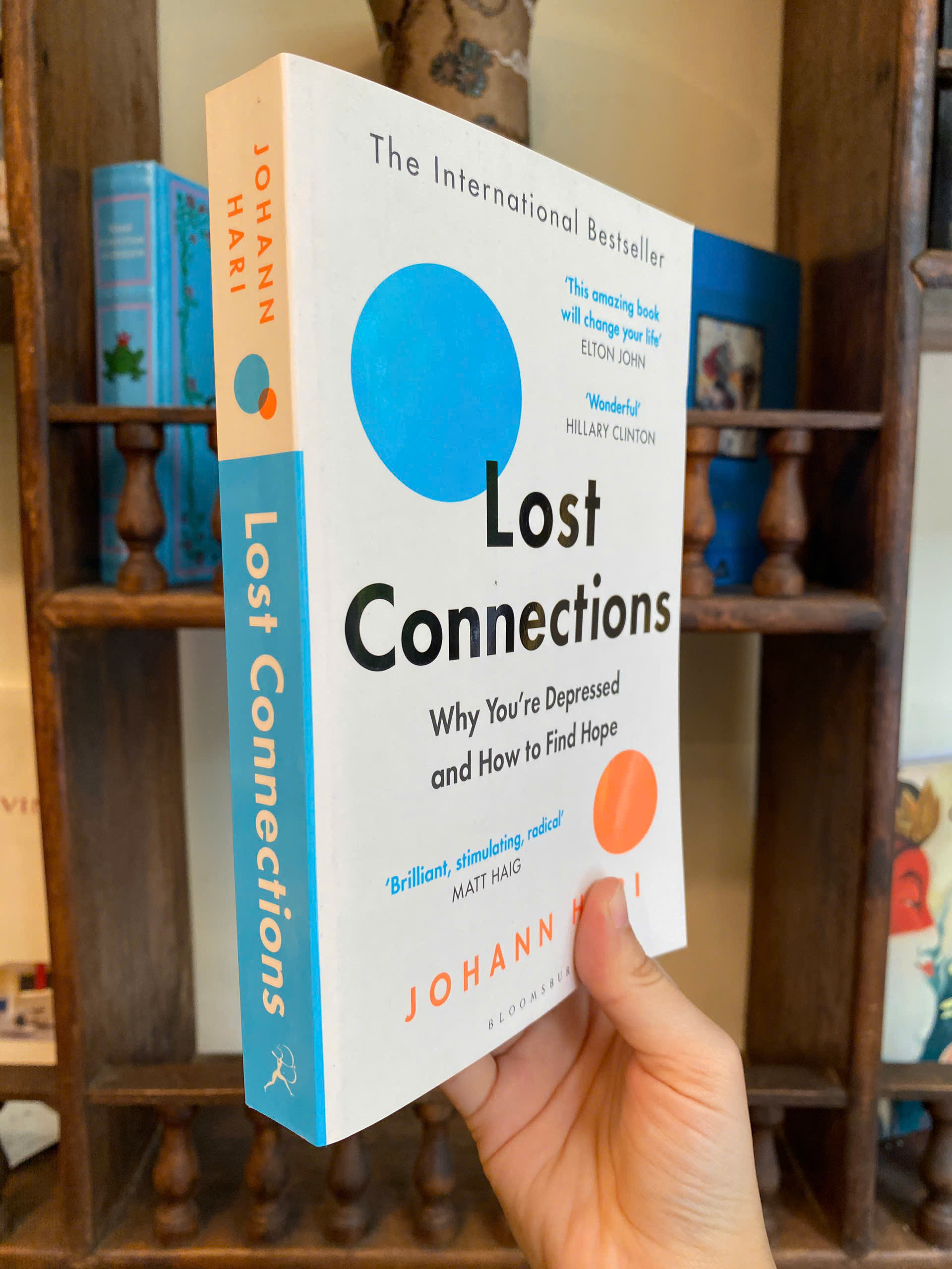 Sách - Lost Connections by Johann Hari | Nonfiction Psychology / Self Help / Ngoại văn Nhập khẩu