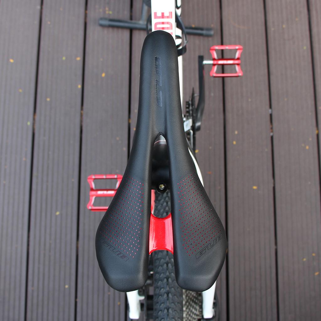 Padded Bike Saddle Comfy Lightweight Carbon Fiber Mountain Bike Bicycle Saddle Seat Universal