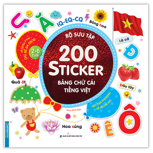 Bộ Sưu Tập 200 Sticker - Bảng Chữ Cái Tiếng Việt