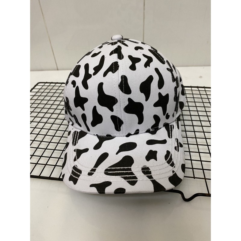 Nón lưỡi trai unisex họa tiết BÒ SỮA siêu xinh xẻo