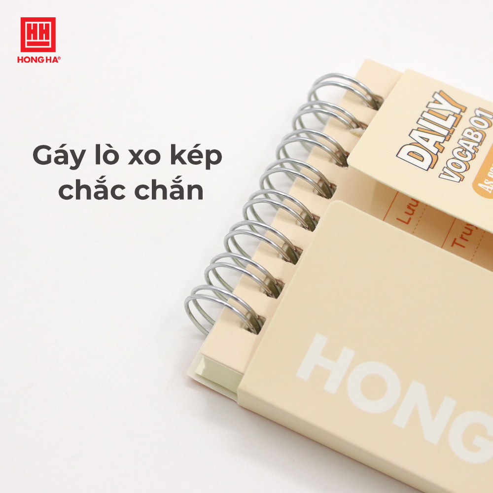 Sổ học từ vựng Daily Vocab 01 Hồng Hà 200 trang - 4178