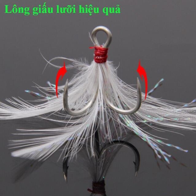 Lưỡi 3 tiêu BKK LC 07 loại siêu sắc trắng nõn đồ câu FISHING_HD