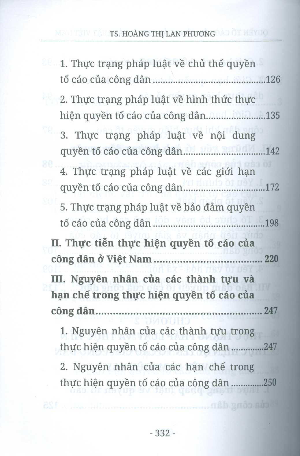 Quyền Tố Cáo Của Công Dân Theo Pháp Luật Việt Nam (Sách Chuyên Khảo)
