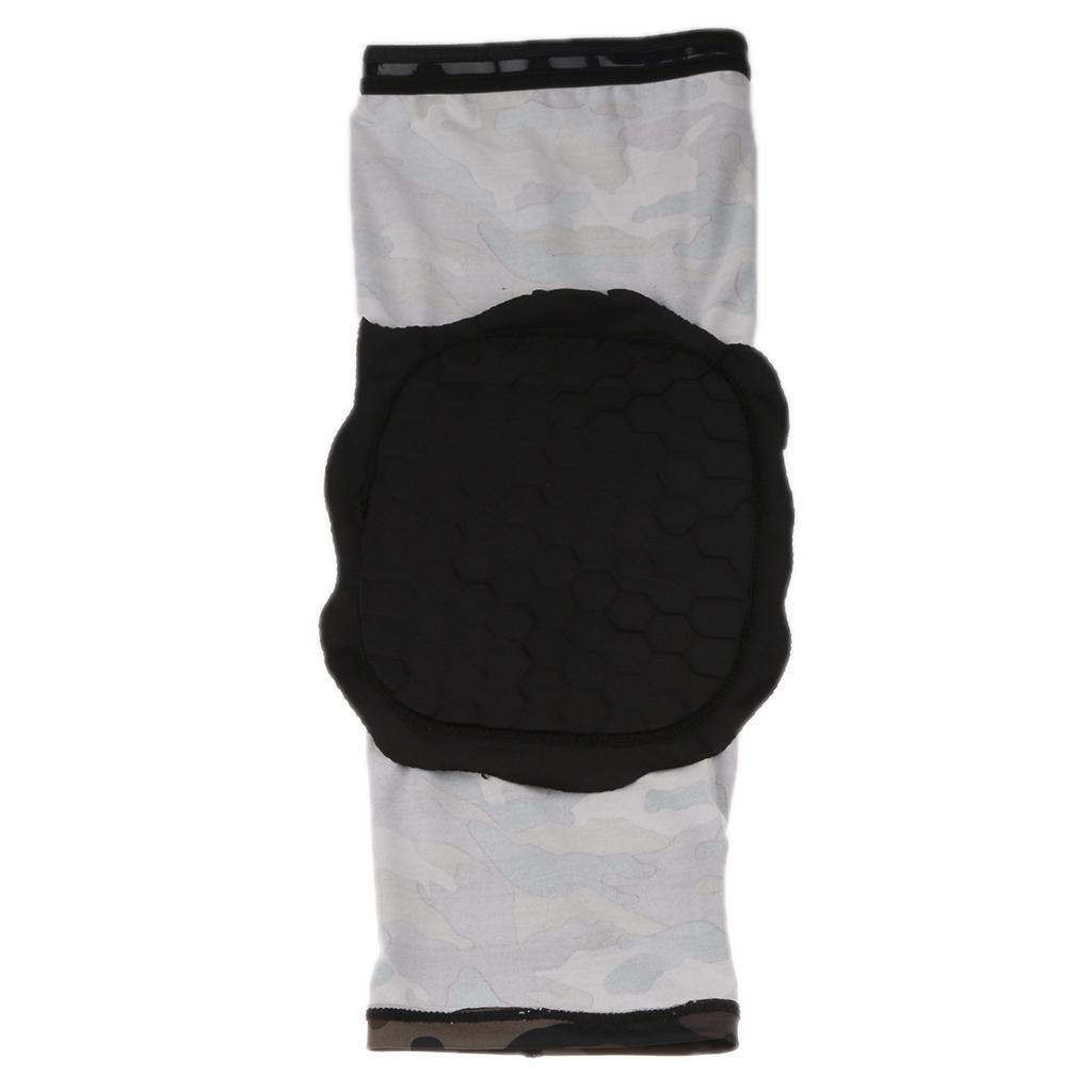 Knee Pad Brace Leg Shin Guard Compression Sleeve for Basketball Volleyball Football Sports Cycling M/L/XL