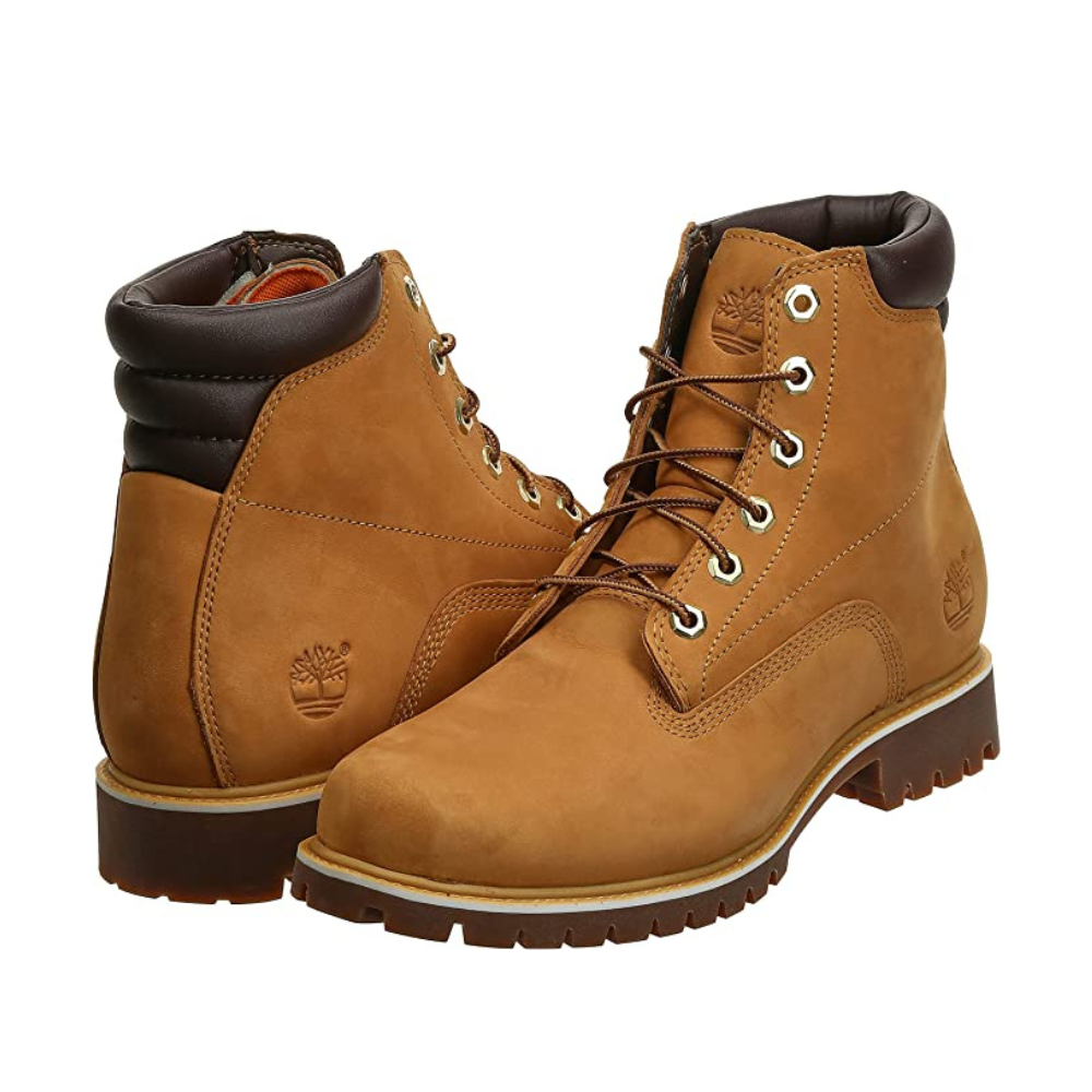 Giày Boot Nam Timberland 6 inch Basic Alburn Boot WP Wheat Nubuck TB03757824