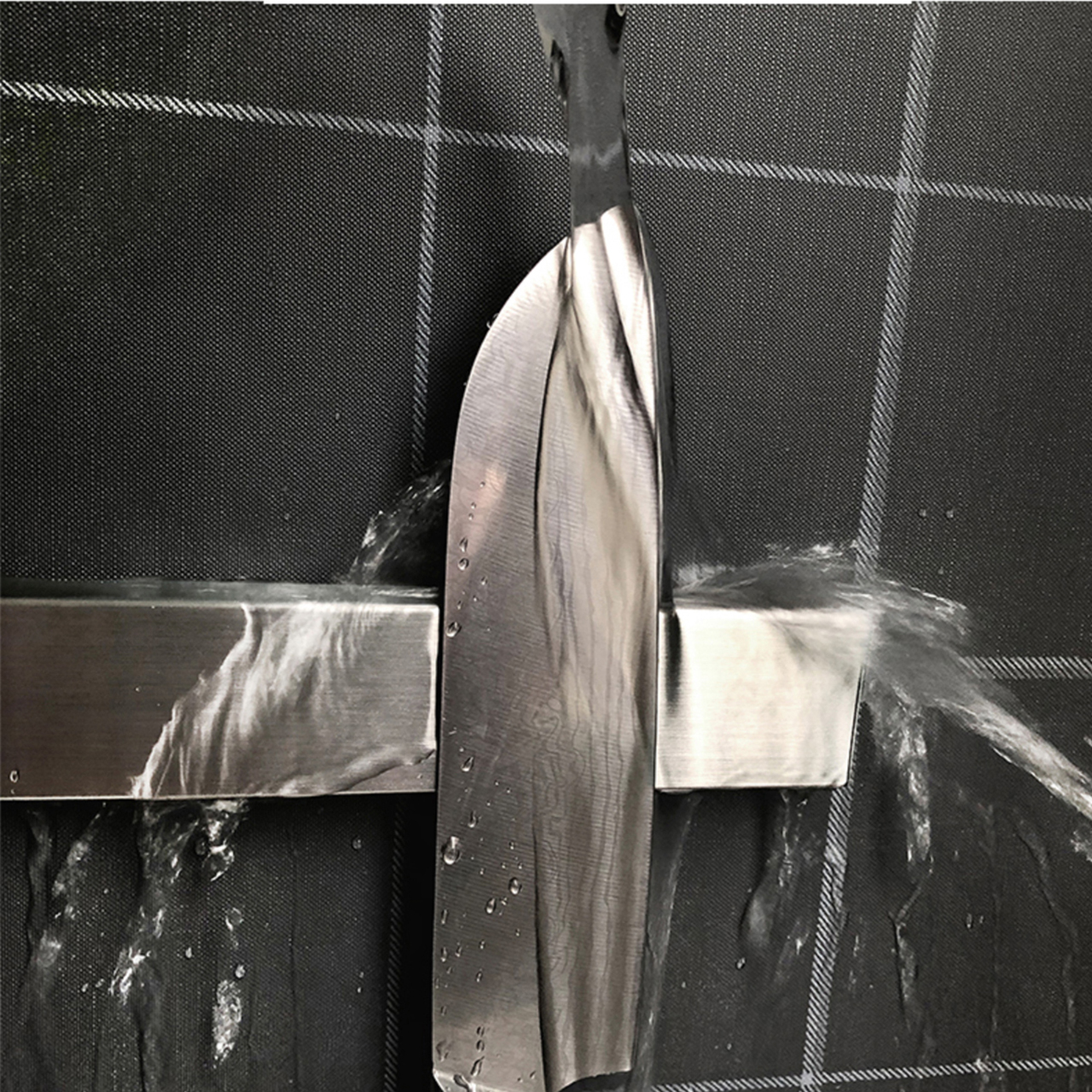 Giá để dao từ tính nhà bếp Giá để dao treo tường bằng inox sus 304 Nam châm Nam châm Giá để dao từ tính gắn tường Không cần đục lỗ