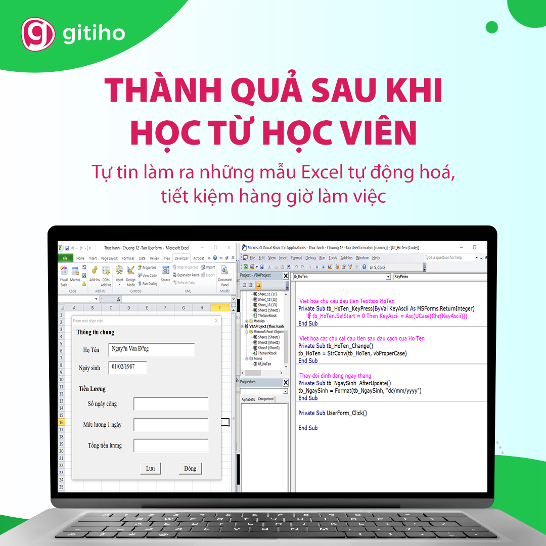 Hình ảnh Tuyệt đỉnh VBA - Viết code trong tầm tay