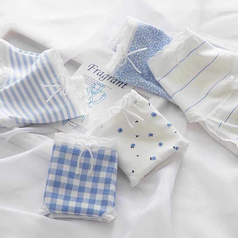 Quần Lót Nữ Cotton Mỏng Ngang Eo . Hàng Loại Đẹp.