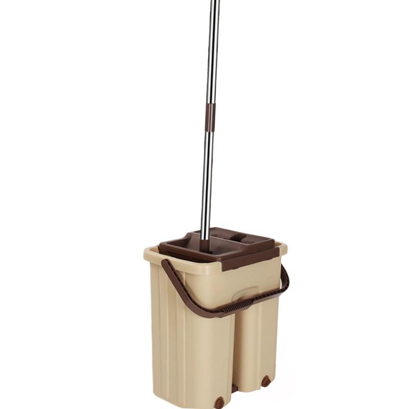 Bộ cây lau nhà thông minh kèm thùng vắt 2 ngăn Inochi BH-M200