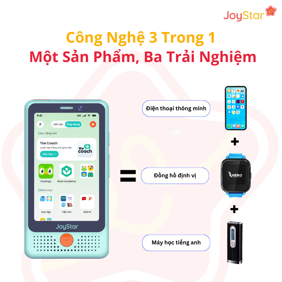 Điện Thoại Thông Minh Học Sinh Joystar S10| Hàng chính hãng | Thông Minh Hơn Cả Smartphone, An Toàn Hơn Đồng Hồ Định Vị |