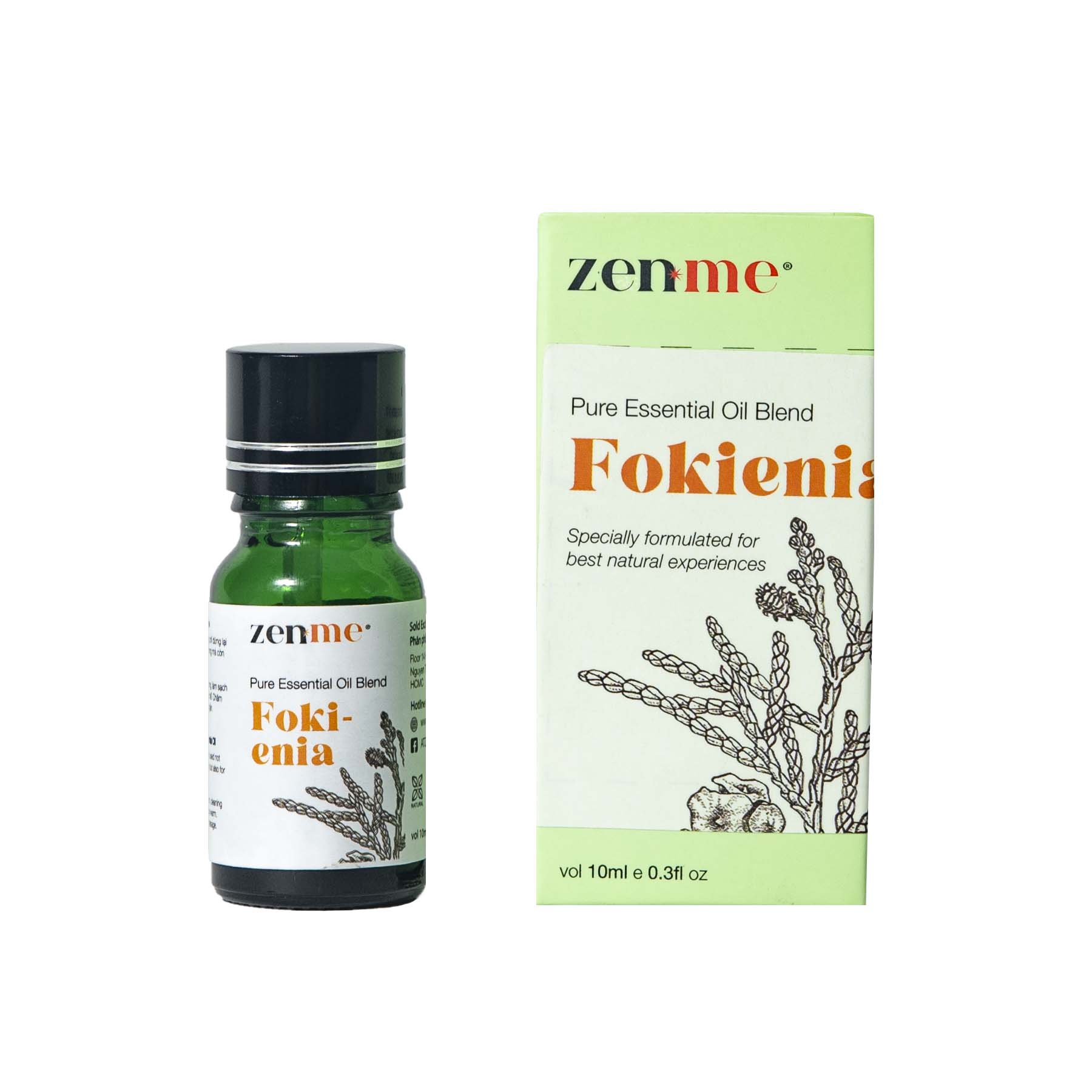 Tinh dầu tinh chất Zenme Pơ-mu 10ml giúp giảm nhức mỏi xương khớp, vai gáy