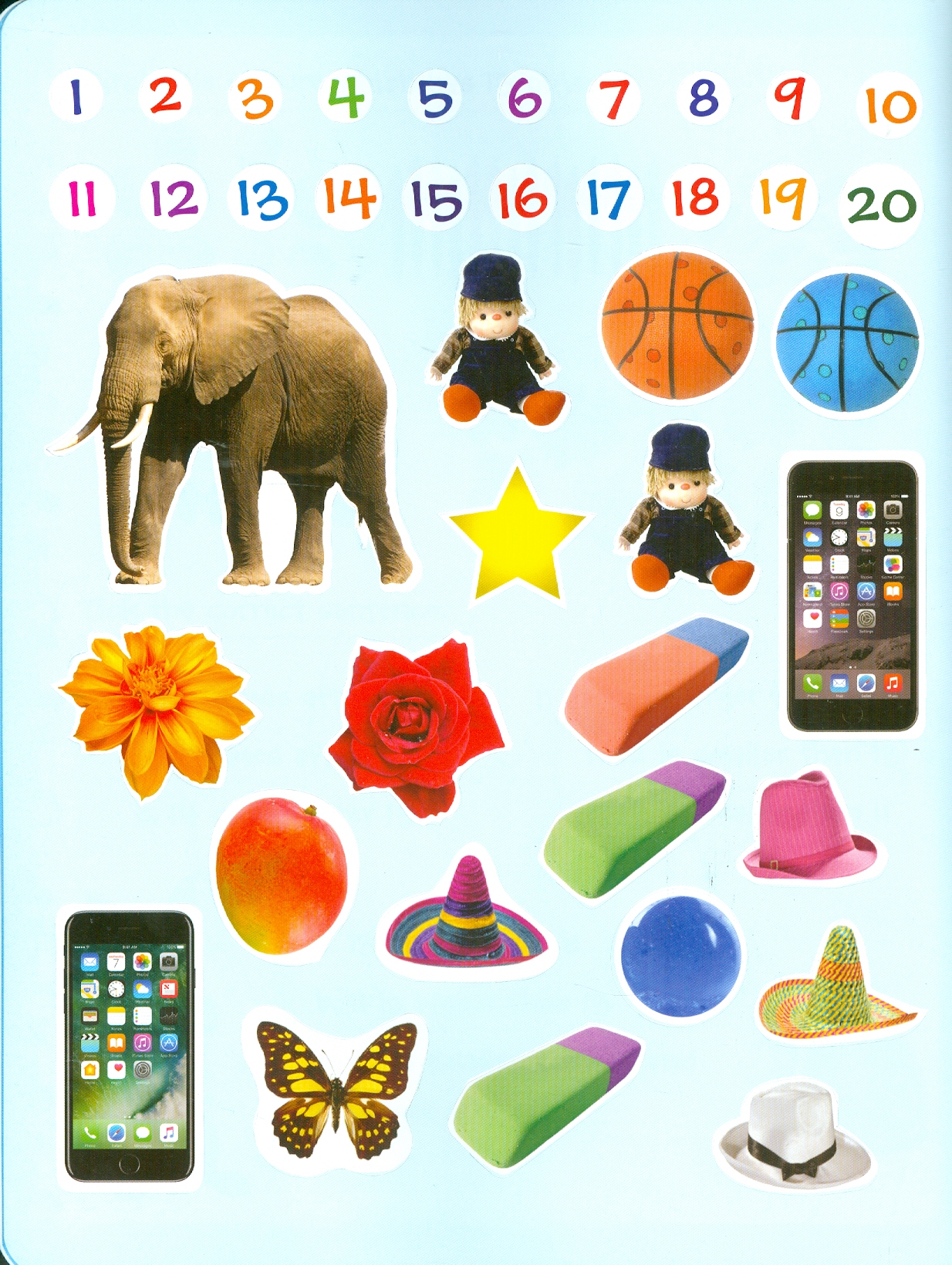 Play With Sticker - Numbers (Chơi Cùng Hình Dán - Con Số)