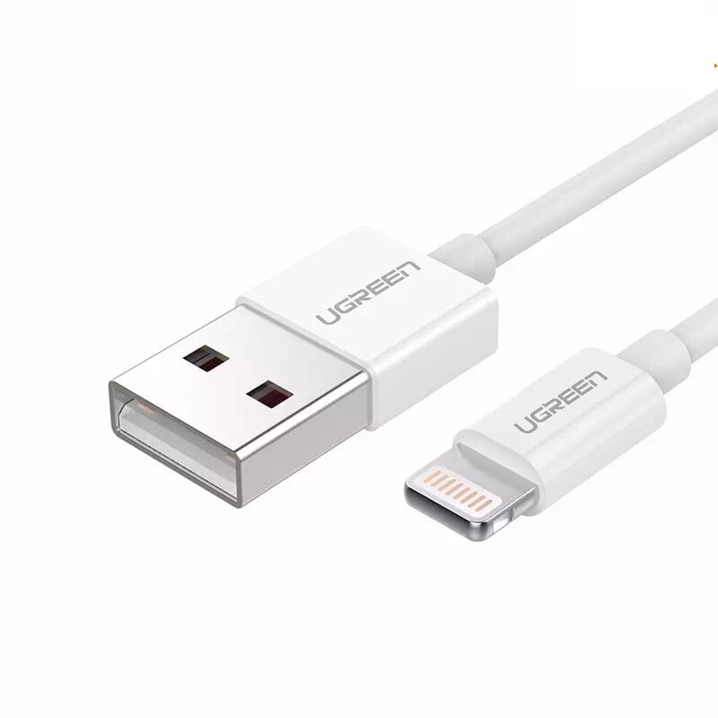 UGREEN 0.25M Lightning ra USB cable cáp ( ABS Case) US155-20726 - Hàng Chính Hãng