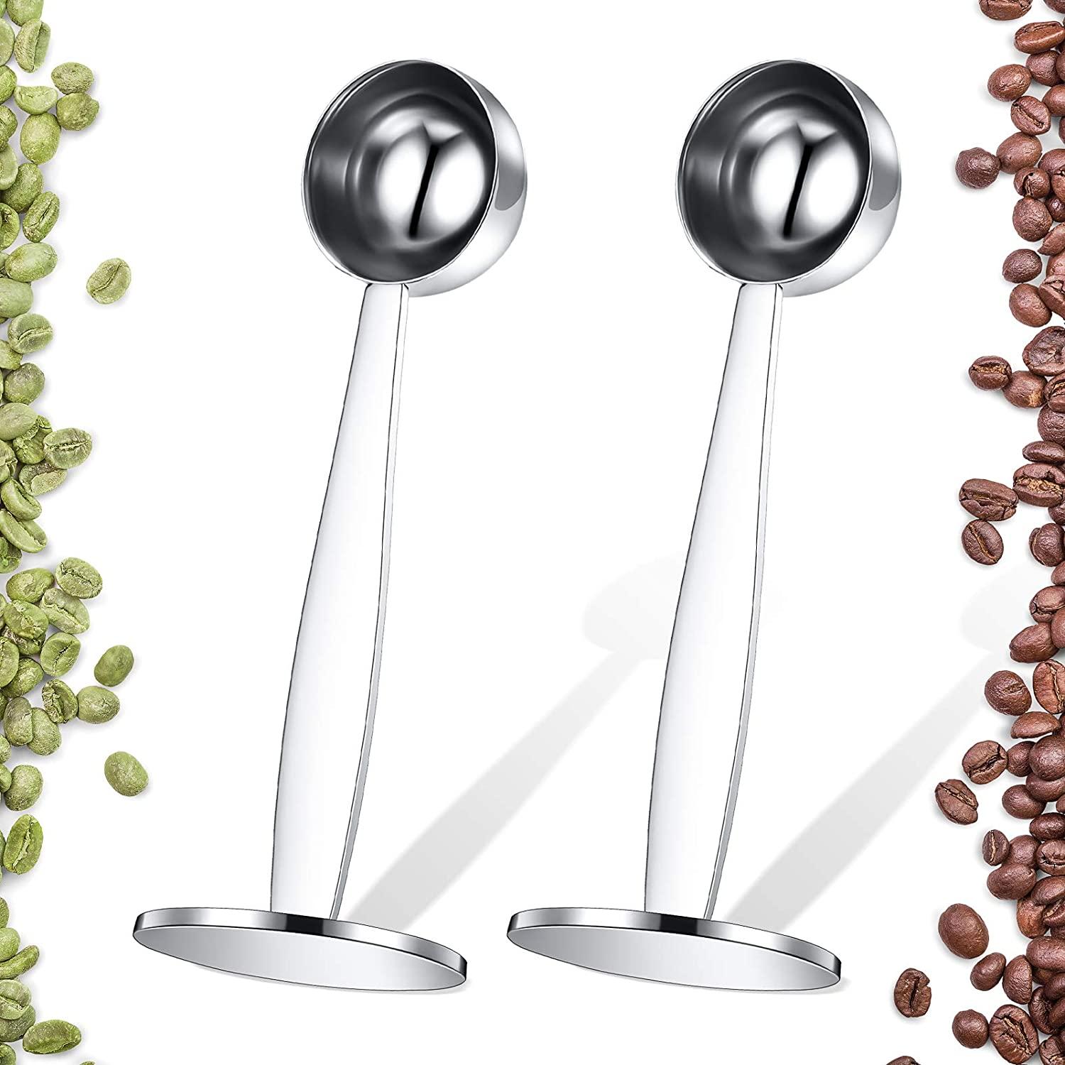 Cái muỗng cà phê bằng thép không gỉ Muỗng đo cà phê espresso, máy ép cà phê