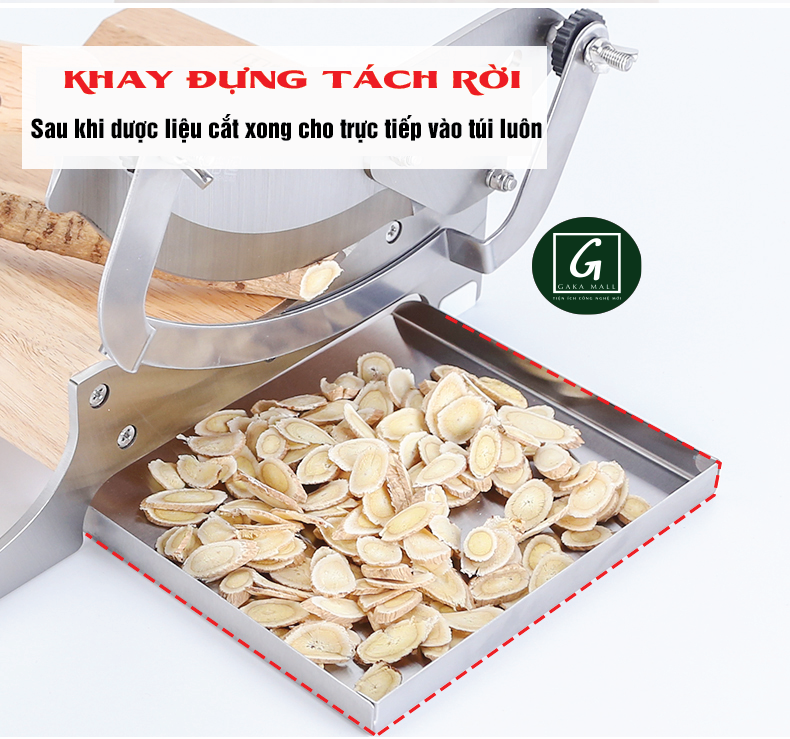 Dao cầu thái đa năng, máy thái thực phẩm, dao thái nấm, dao thái dược liệu, dao thái D0281, đổi lỗi 3 năm, inox430 - Tặng tay mài dao