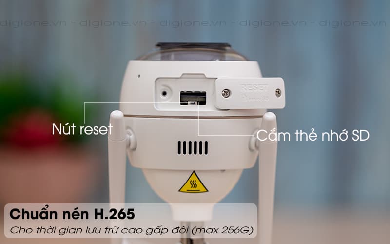 Camera Wifi EZVIZ ngoài trời C3X có màu ban đêm, báo động công nghệ AI - Hàng chính hãng