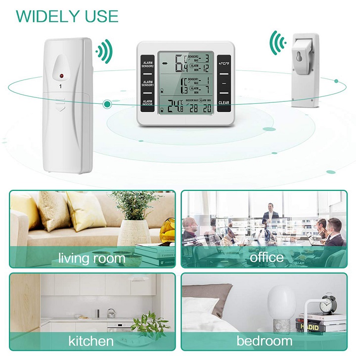 Máy đo nhiệt độ 3 trong 1 cao cấp