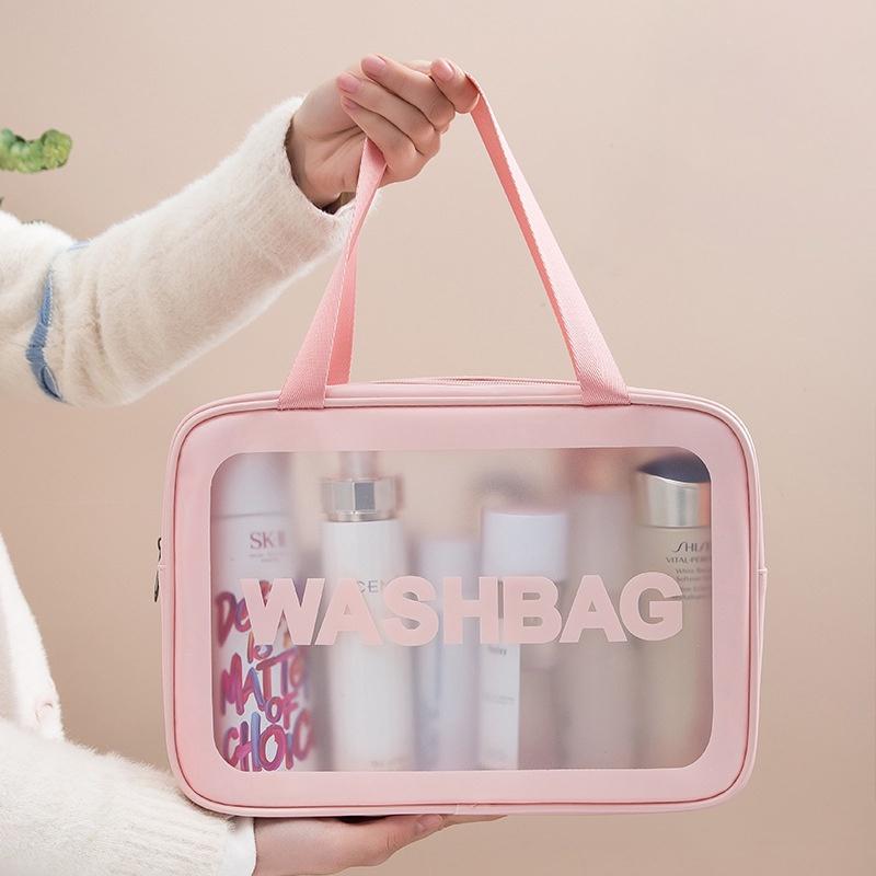 ( Size Lớn ) Túi Đựng Mỹ Phẩm, Đồ Trang Điểm WASHBAG - Túi Đựng Đồ Cá Nhân Du Lịch Thời Trang Chống Thấm Nước