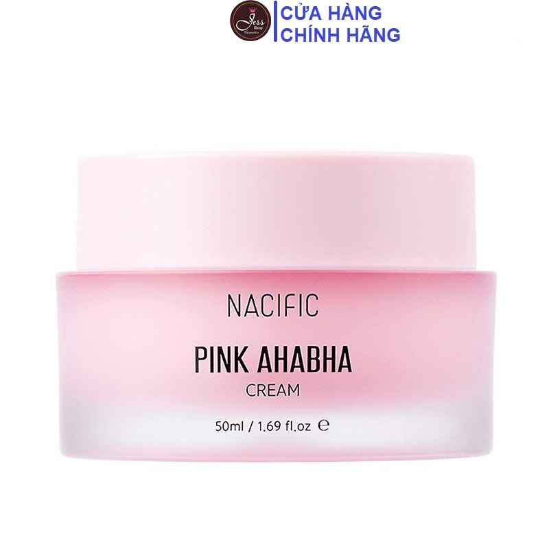 Kem Dưỡng Ẩm Tẩy Tế Bào Chết NACIFIC Pink AHA BHA Cream 50ml