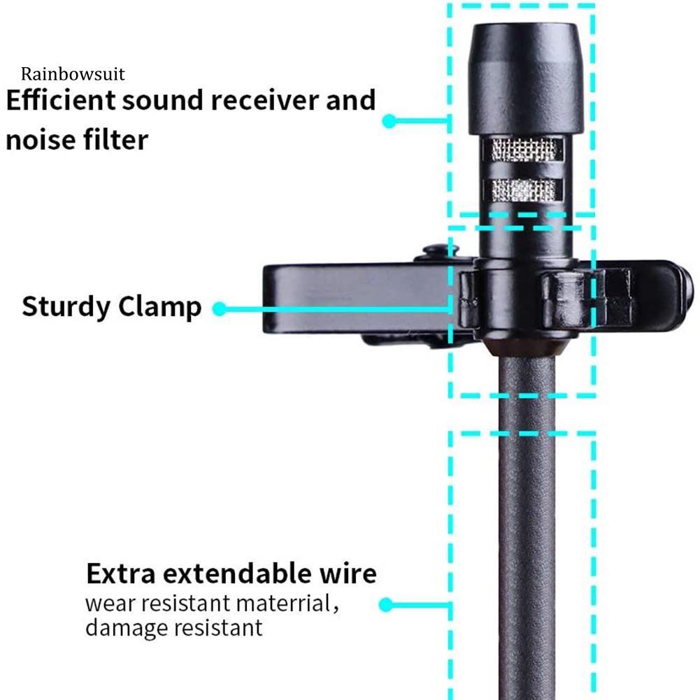 Micro kẹp ve áo mini jack 3.5mm thiết kế nhỏ gọn tiện dụng