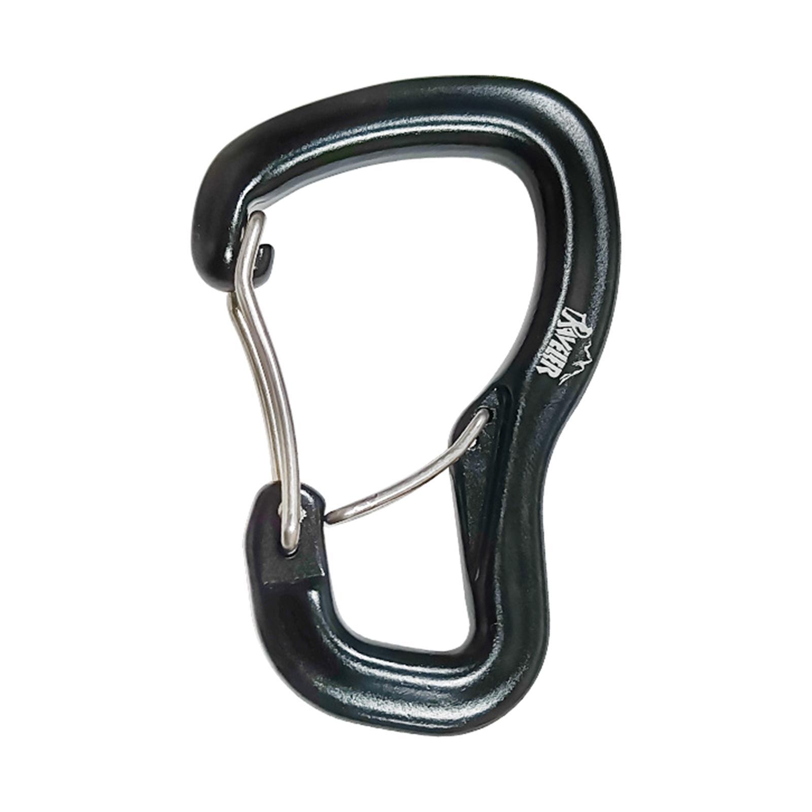 Hammock Carabiner Hook 8kN  Lightweight for Traveling Outdoor Camping