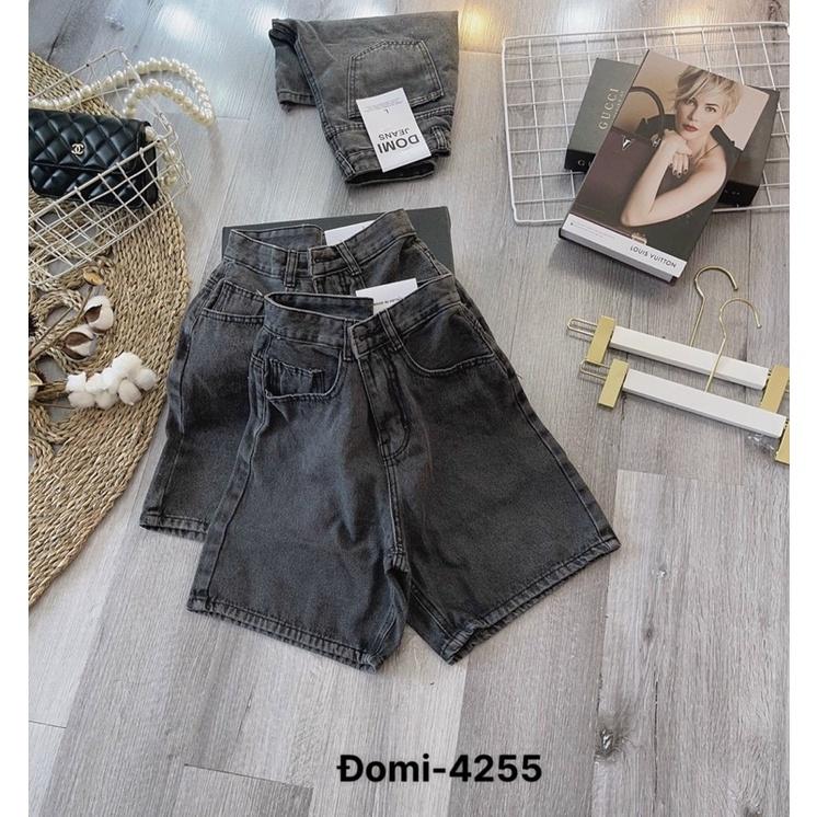 Quần Jeans Nữ - Quần Ngố Lửng Ống Rộng Dáng Chữ A Lưng Cao Vải Cực Xịn, Chất Jeans Cotton Thoáng Mát, Mềm Mịn, Lai Cuốn