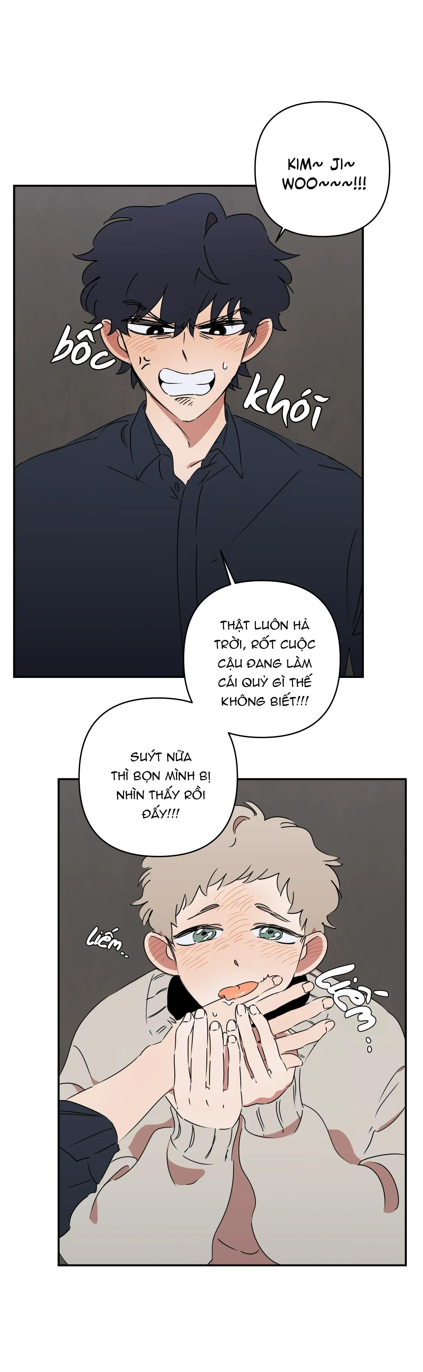 giấu kĩ vào, đừng để tớ nhìn thấy cái xx của cậu! chapter 3 11