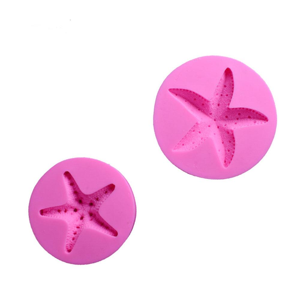 Starfish Silicone Mould Fondant Cake Mold DIY Baking Tool
