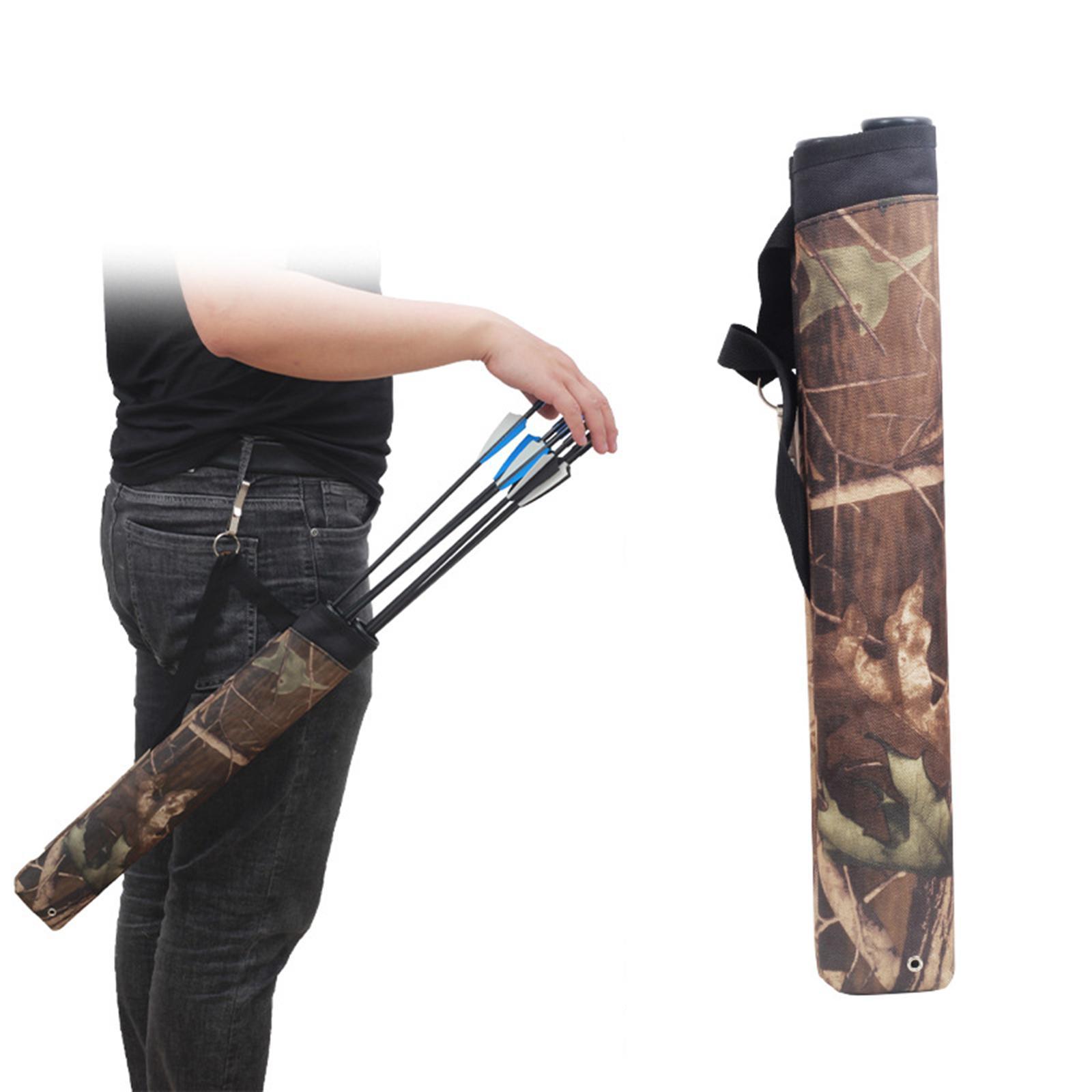 Lightweight Quiver Waist Bag 2 Tubes Back Teens Adults Practice
