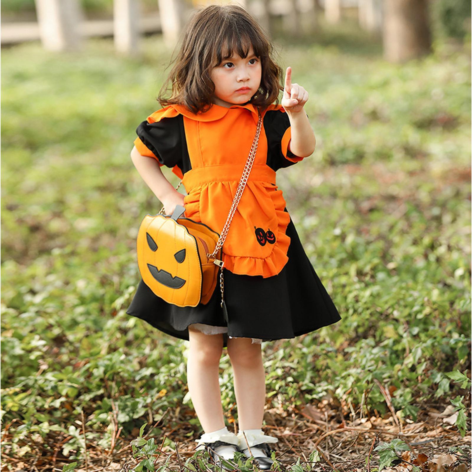 Halloween Costume Set for Kids Girls Cosplay Costume Decoration for Carnival