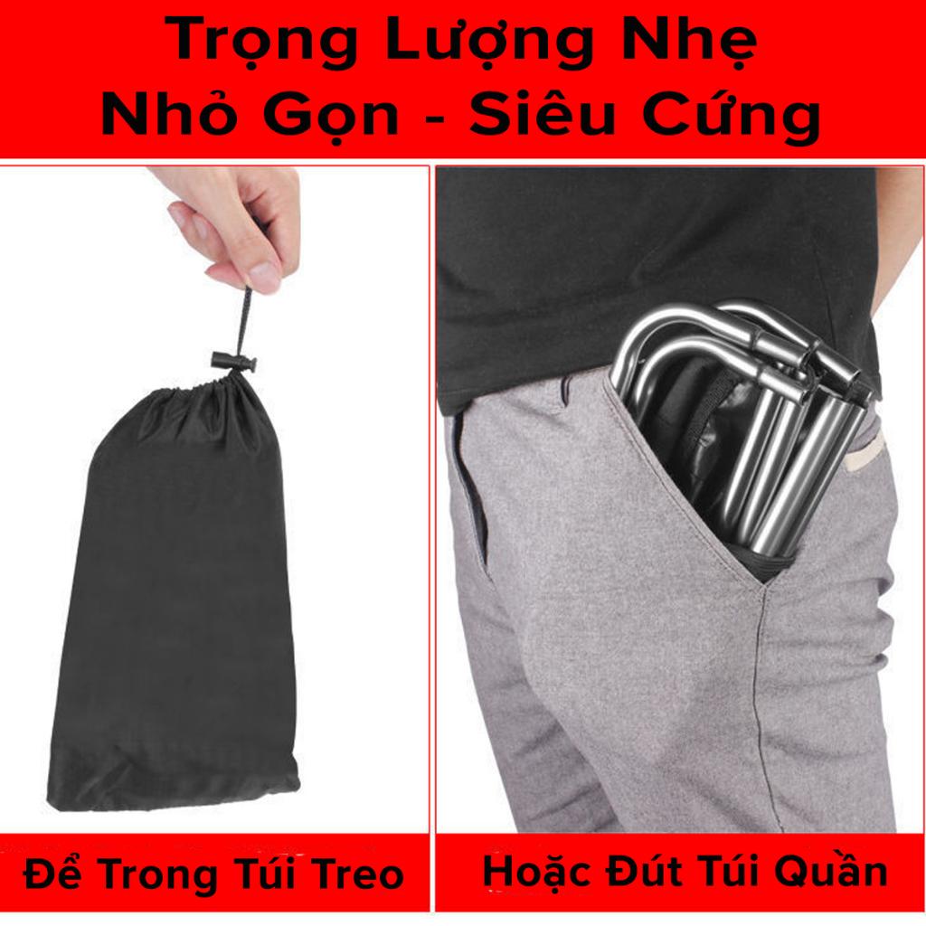 Ghế Mini Gập Gọn Đút Túi, Ghế Câu Cá, Du Lịch, Cắm Trại, Ngồi Chờ Tàu Hỏa Chọn Màu – Chọn Size Chính Hãng miDoctor