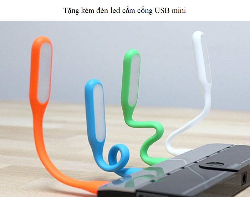 Kính lúp cầm tay có đèn 30X-60X Version 2 (Màu trắng) - Tặng kèm đèn led cắm cổng USB mini