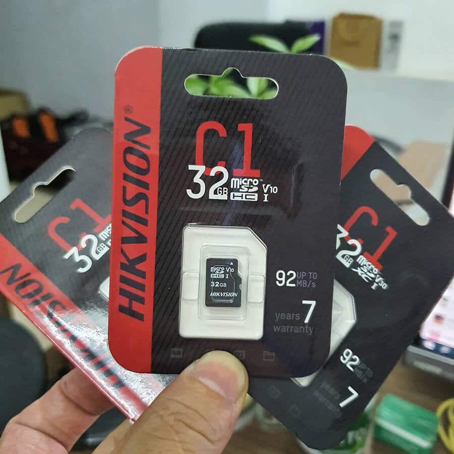 Thẻ nhớ Micro SD 32Gb cho camera IP Hikvision DS-UTF32G-L2 - Hàng chính hãng