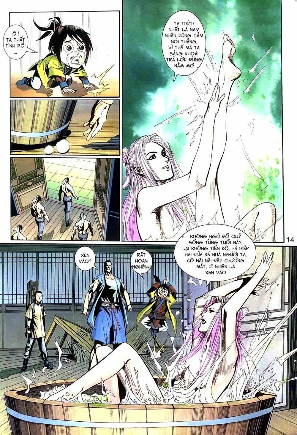 cổ long thiếu hiệp truyện chapter 8 14