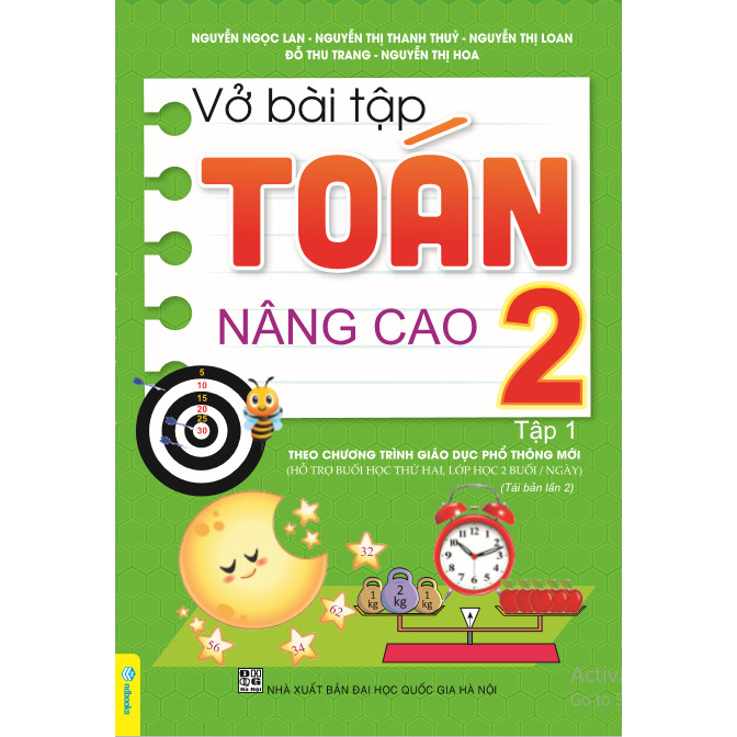 Sách - Vở Bài Tập Toán Nâng Cao 2 - Theo chương trình GDPT mới  - ndbooks
