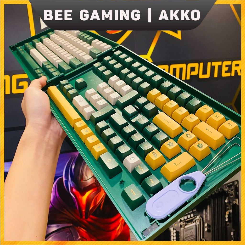 Bộ keycap chính hãng AKKO - World Tour London (PBT Double Shot / ASA Profile / 198 nút))