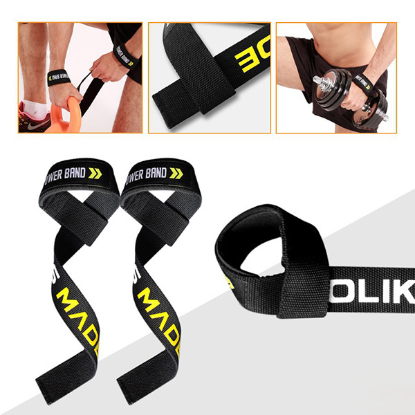 Dây Kéo Lưng Trợ Lực Cổ Tay Tập GYM Lifting Straps Aolikes AL-7637 (1 đôi)