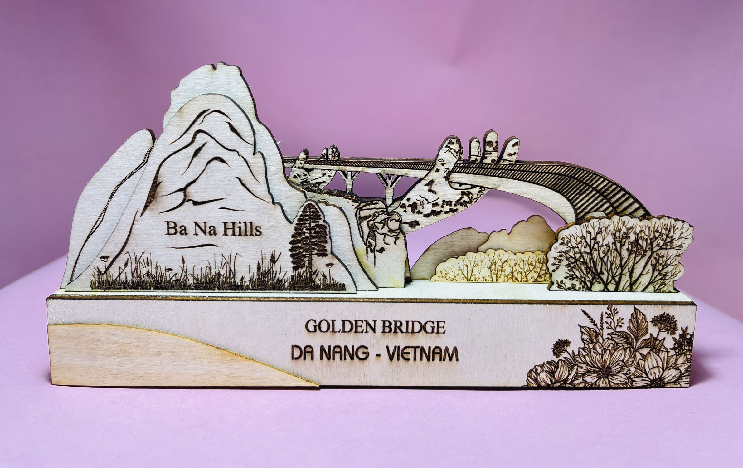 Mô Hình Cầu Vàng CONOMI Souvenirs