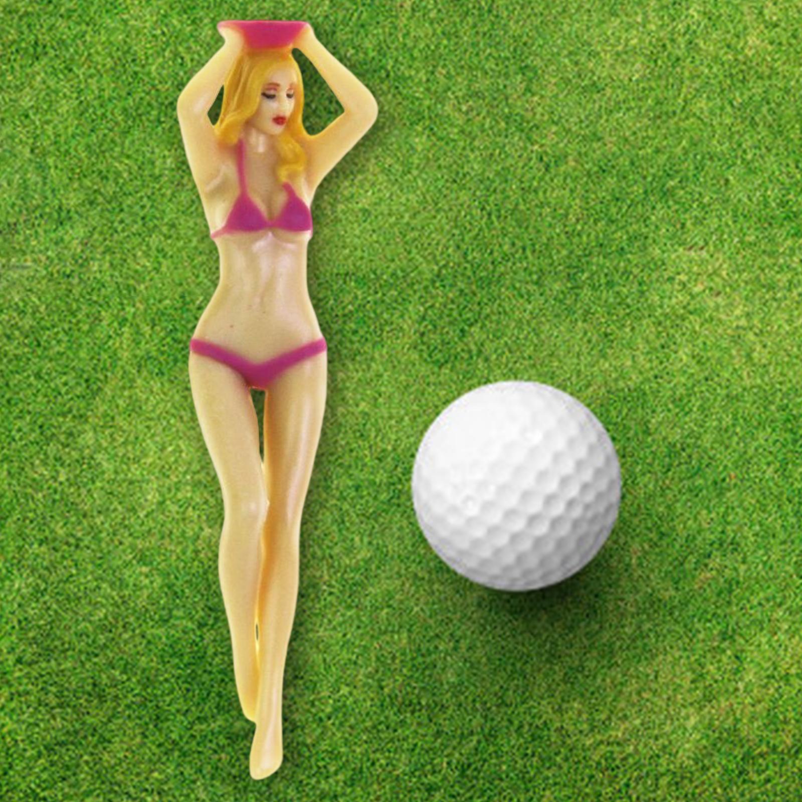 2x Bikini Woman Golf Professional Tees, Novelty Golf Professional Tees Golf Tee, Home Women Golf Professional Tees for Golf Accessories
