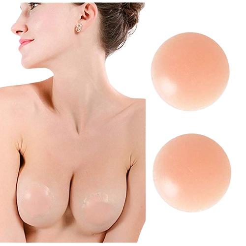 Miếng Dán Ngực, Áo Ngực Dán Silicon Tàng Hình Dán Siêu Dính Siêu Thật Không Lộ Đường Nét
