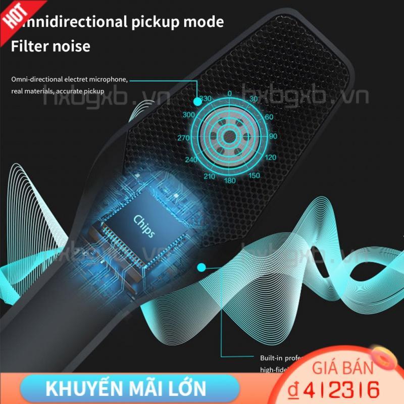 Gaming Condenser Microphone Kit Desktop Computer PC Mic Streaming Podcast Microphone for Recording Video