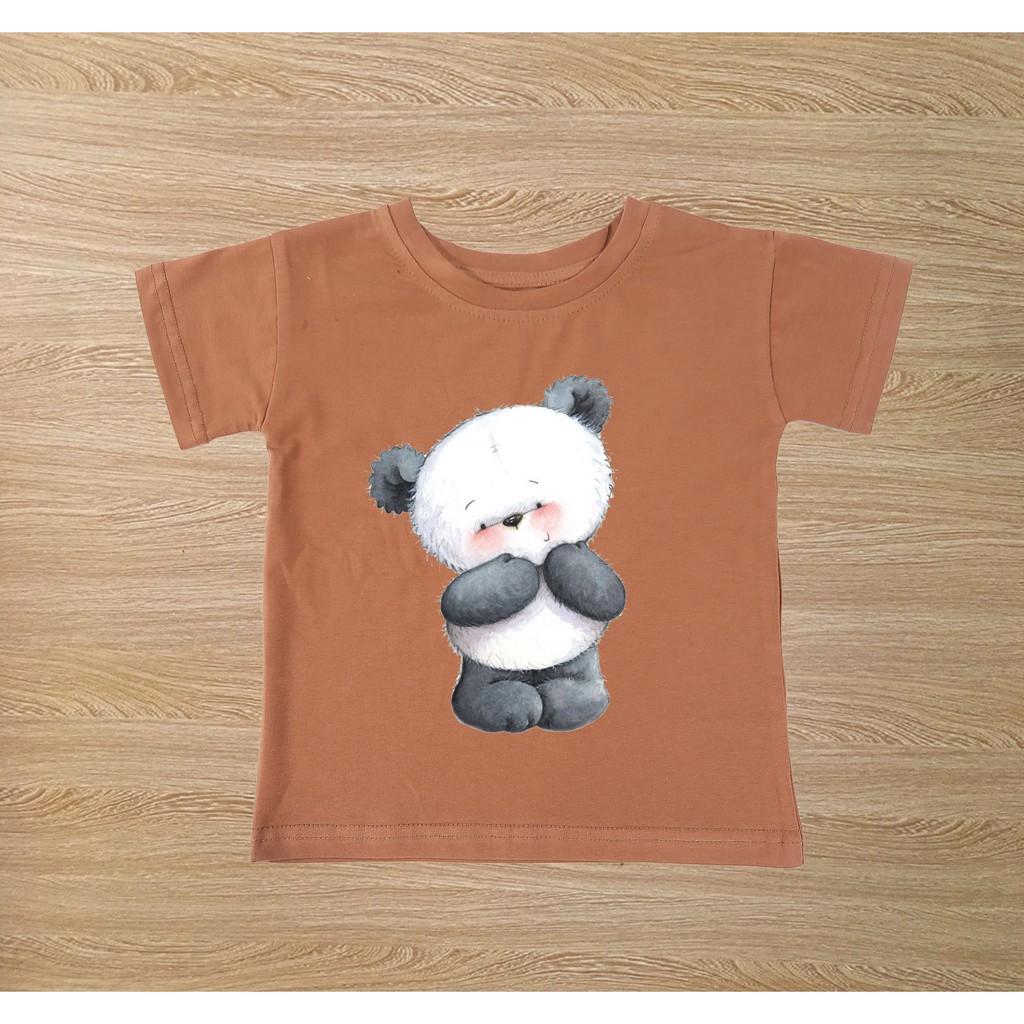 Áo thun trẻ em nam cotton 100% các màu : Mã 038